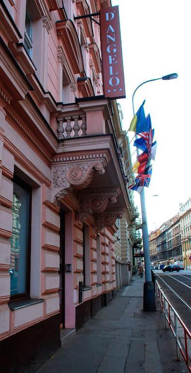 D'Angelo Otel Prag Dış mekan fotoğraf